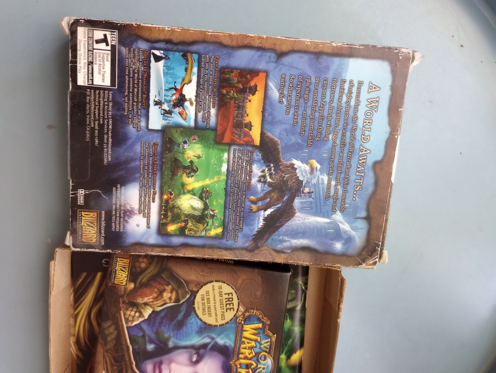 World of Warcraft Blizzard PC game set - photo 3