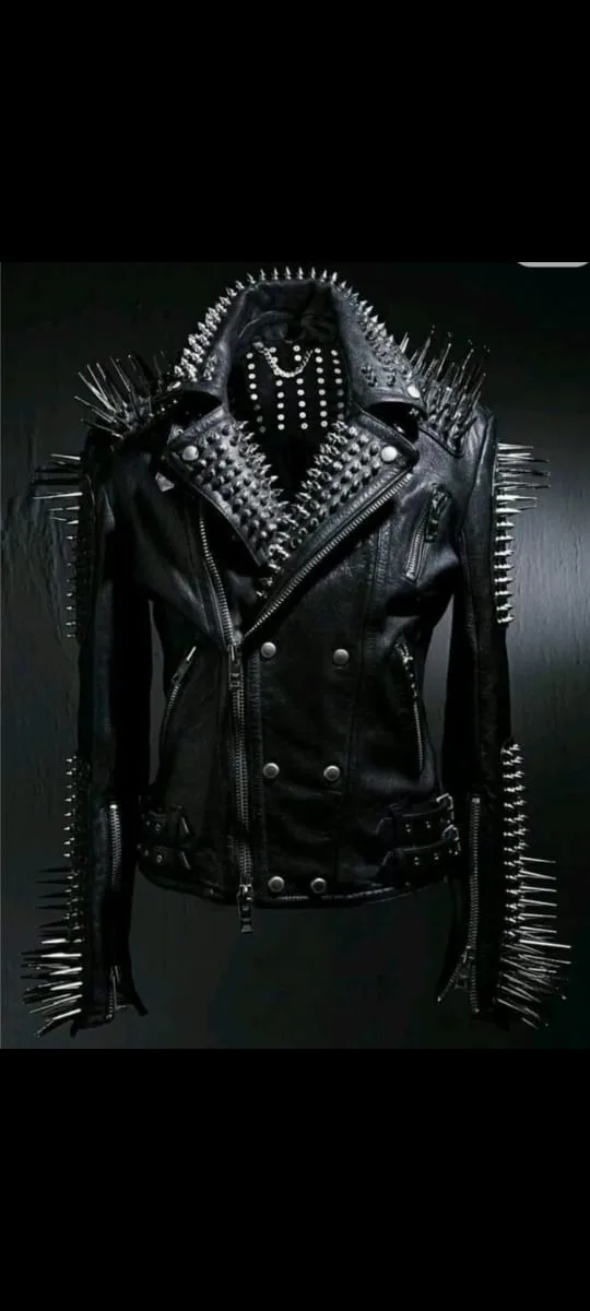 Studded Biker Jacket image indicator(7)