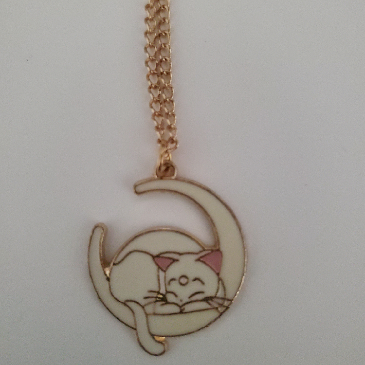 Sailor Moon Artemis Earrings and Necklace Set - photo 3