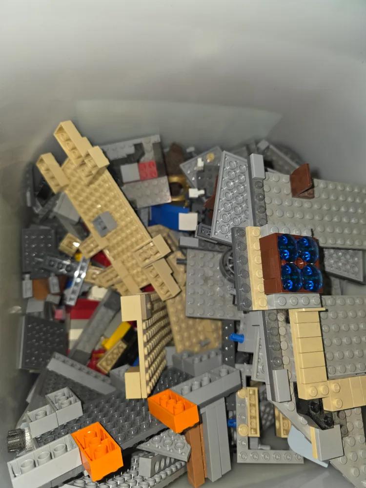 Lego Bricks and Minifigures Lot image indicator(10)