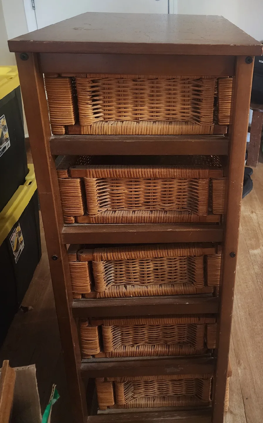 Wicker Tallboy Dresser (Pickup only) image indicator(2)