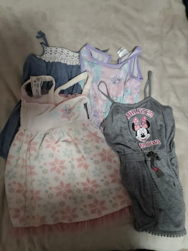 Girls' Dresses Bundle 6t dresses in image 1, jumpers in image 2 image indicator(2)