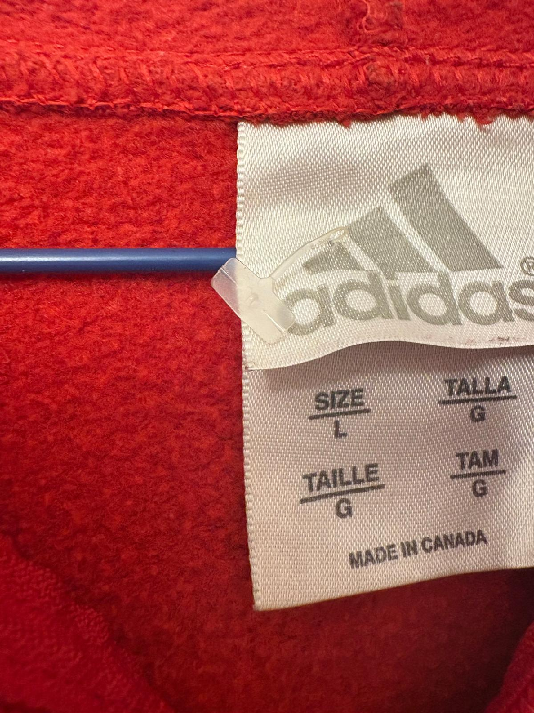Adidas Toronto FC Red Hoodie - Size L - photo 2