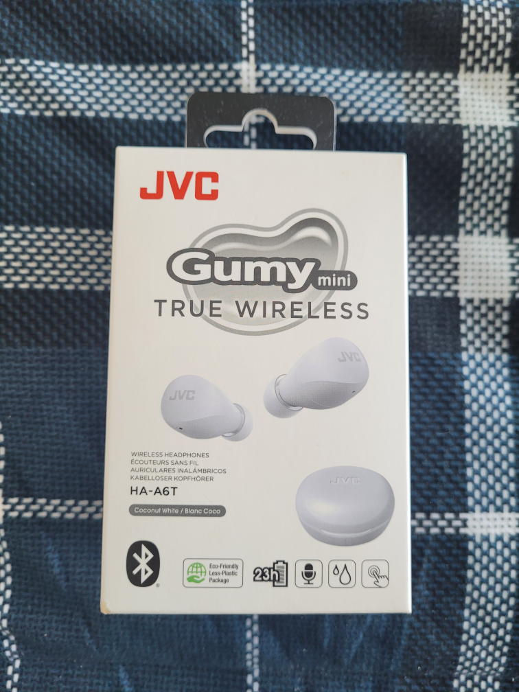 JVC Gumy Mini HA-A6T True Wireless Earbuds - New