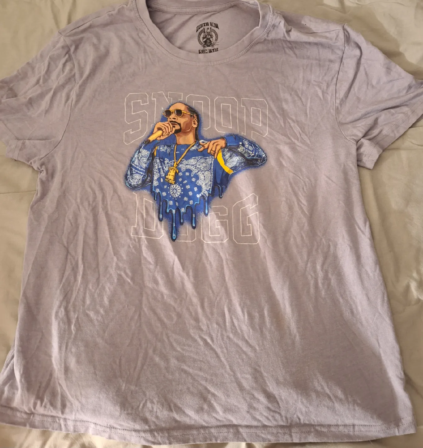 Death Row Records Snoop Dogg T-Shirt - Size L thumbnail