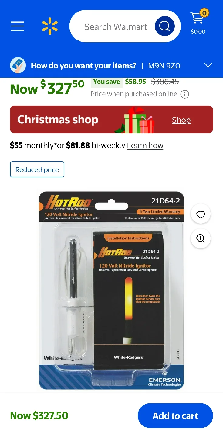 New Hot Rod 21D64-2 Universal Hot Surface Ignitor image indicator(5)