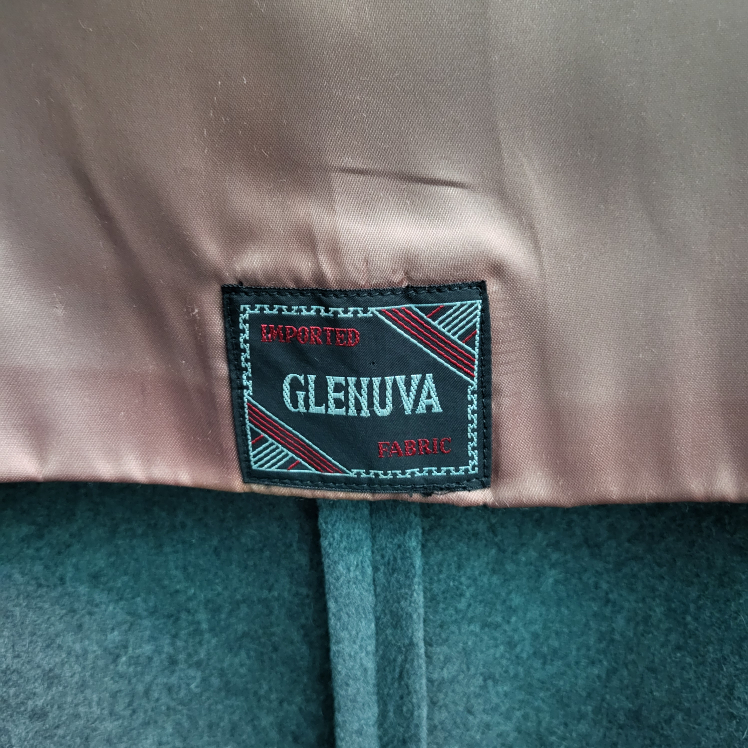 Glenuva Grey Wool Blend Coat. Woman large - photo 5