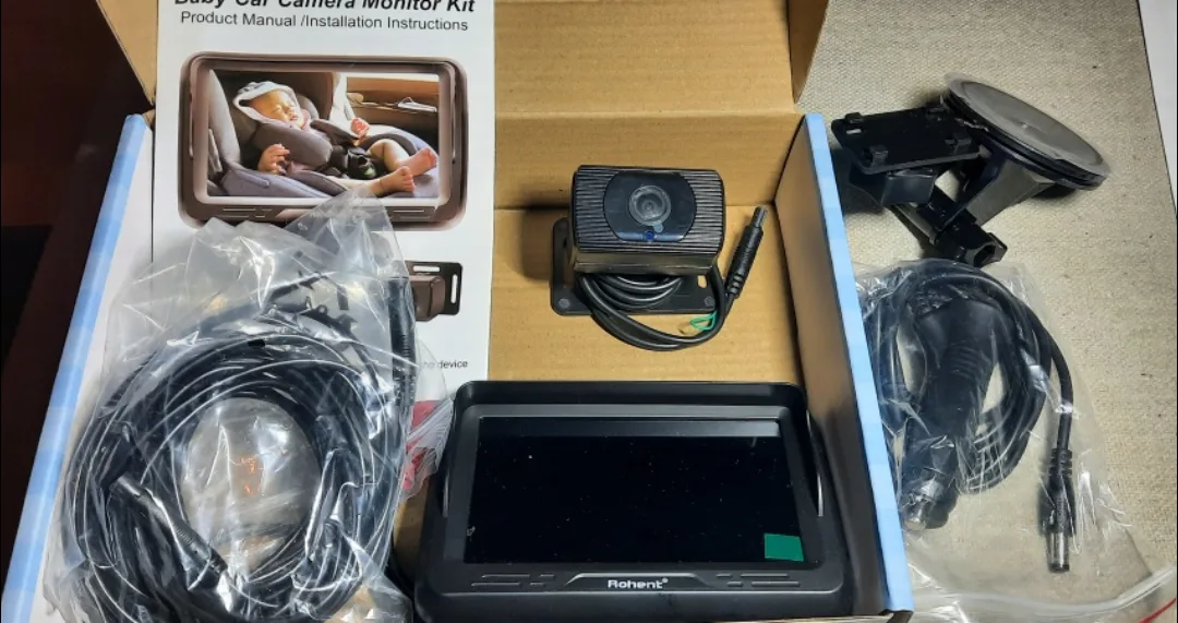 Rohent Baby Car Camera Monitor Kit - Black  ♥️ image indicator(2)