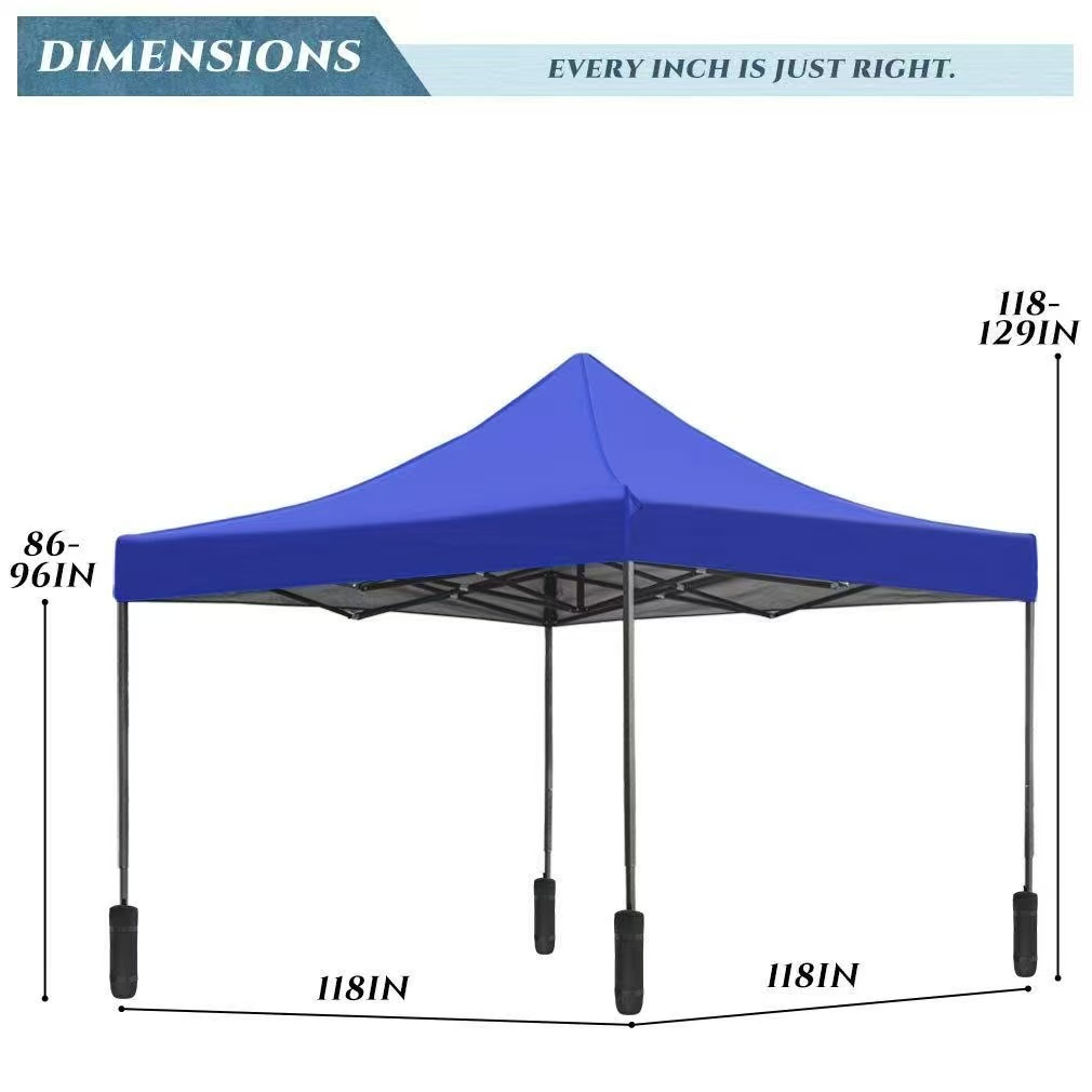 Blue Portable Outdoor Tent 10x10 ft - photo 2