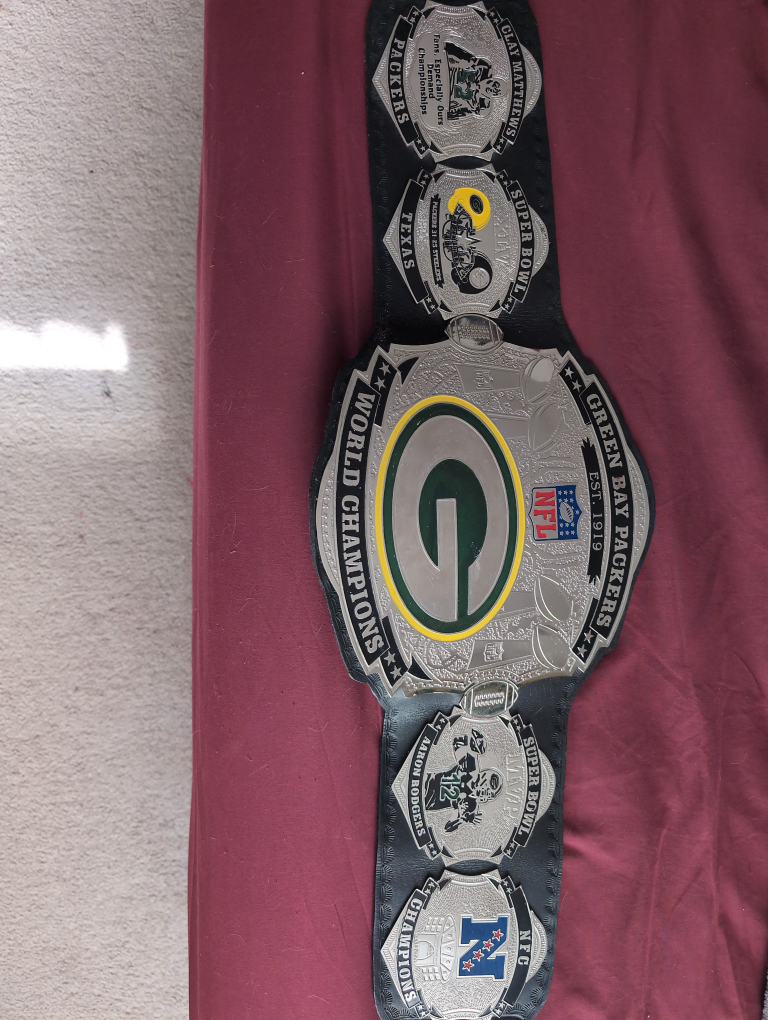 Green Bay Packers World Champions Belt - photo 2