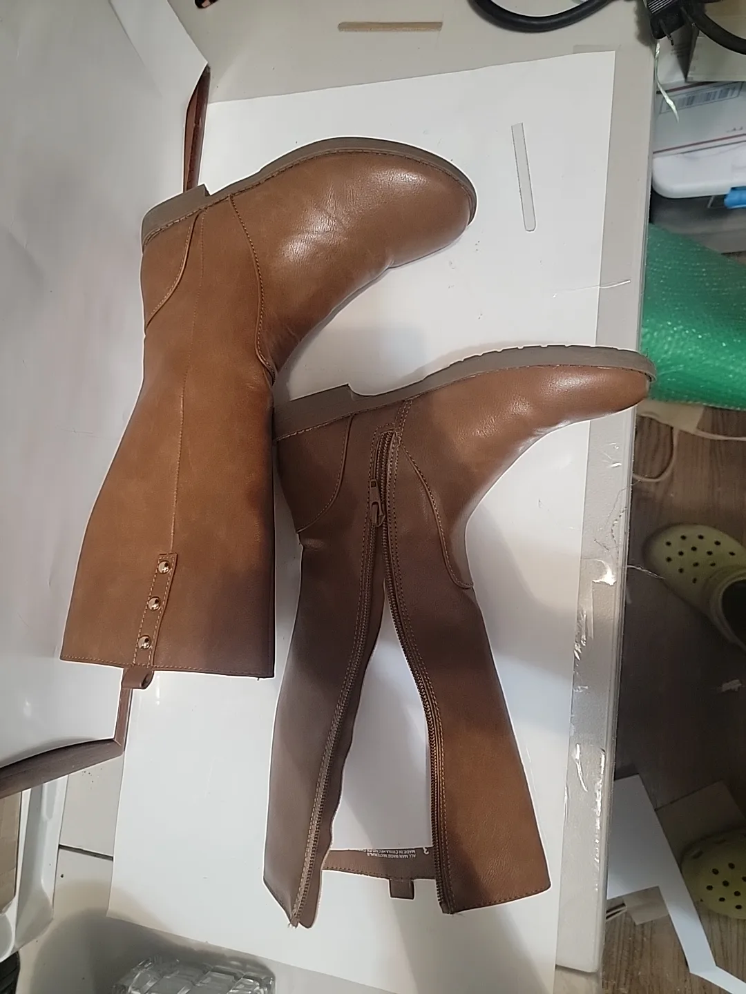 Brown Knee High Boots image indicator(9)