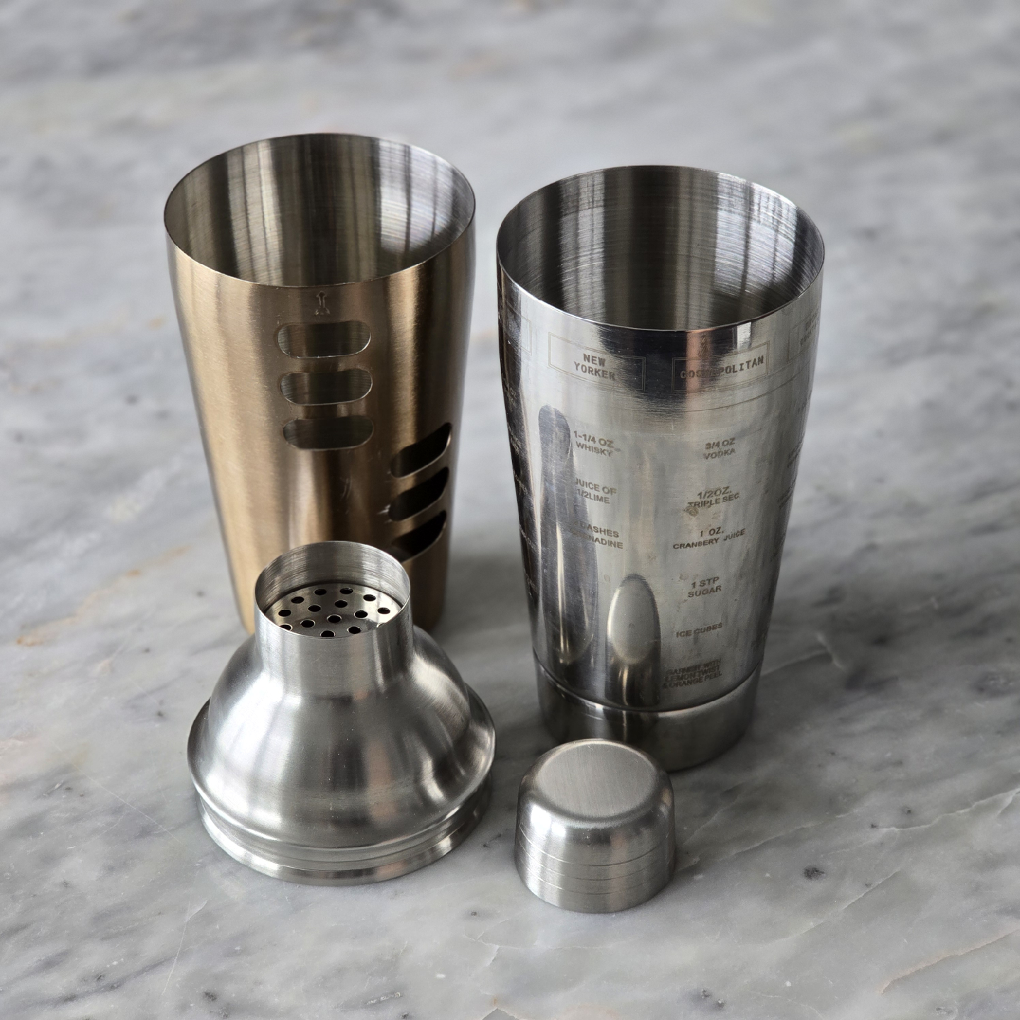 Cocktail Shaker with Recipes - photo 3