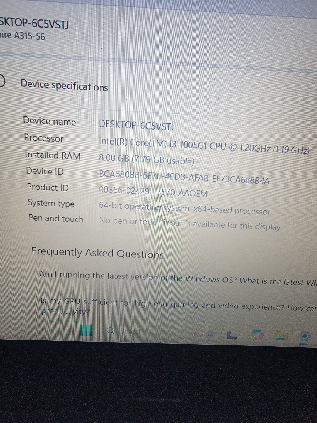 Acer Laptop - photo 4
