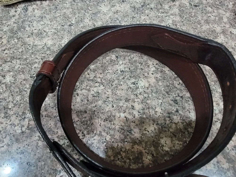 Brown Leather Belt image indicator(3)