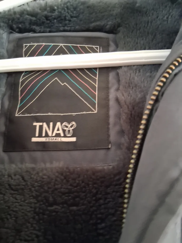 TNA Grey Winter Coat - XSmall image indicator(2)