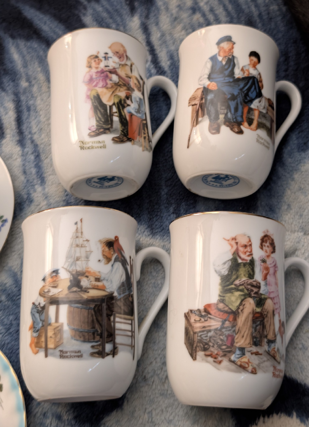 Norman Rockwell Collectible Mugs