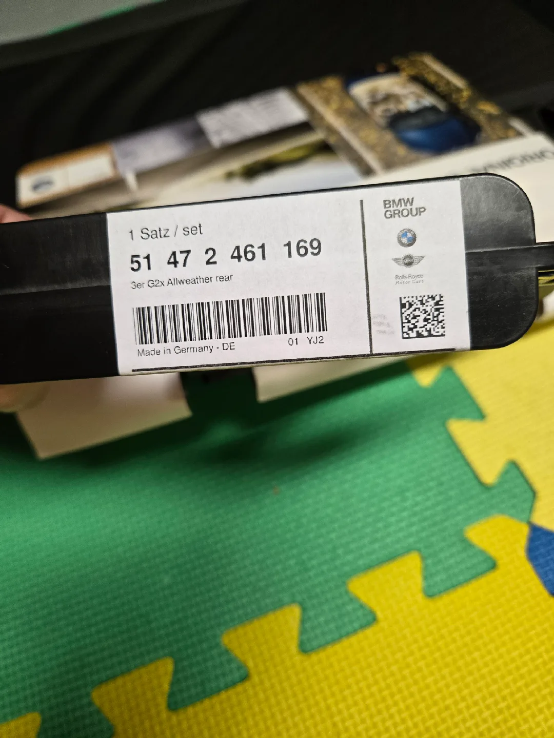 New BMW X1 All-Weather Floor Mats image indicator(3)