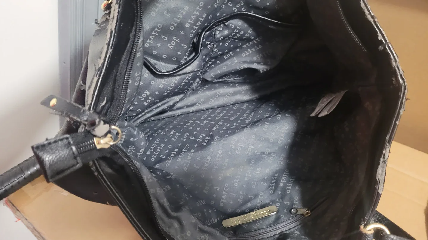 Olivia + Joy Black Tote Bag image indicator(4)