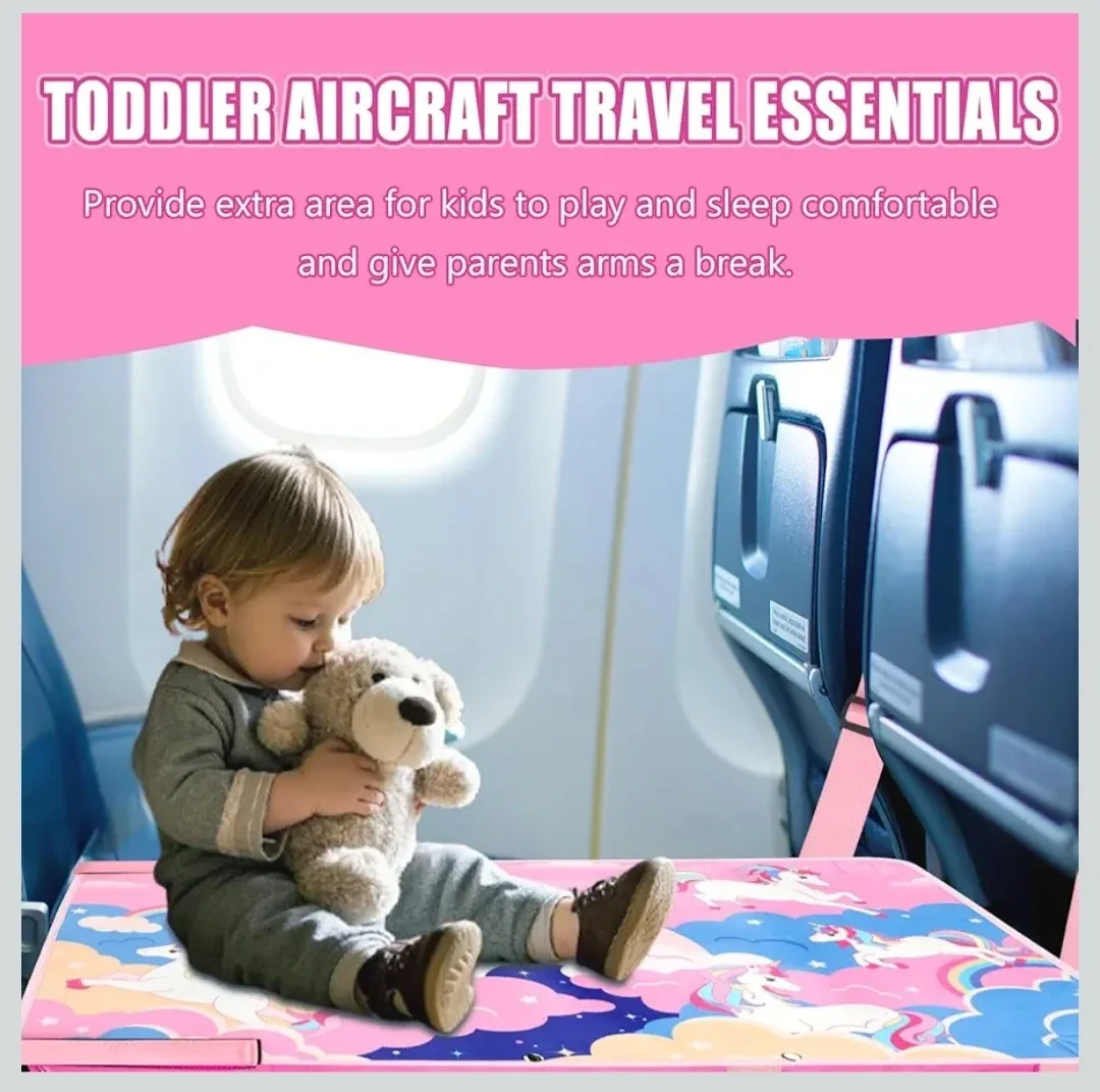 Toddler Airplane Bed - Unicorn Pattern image indicator(4)