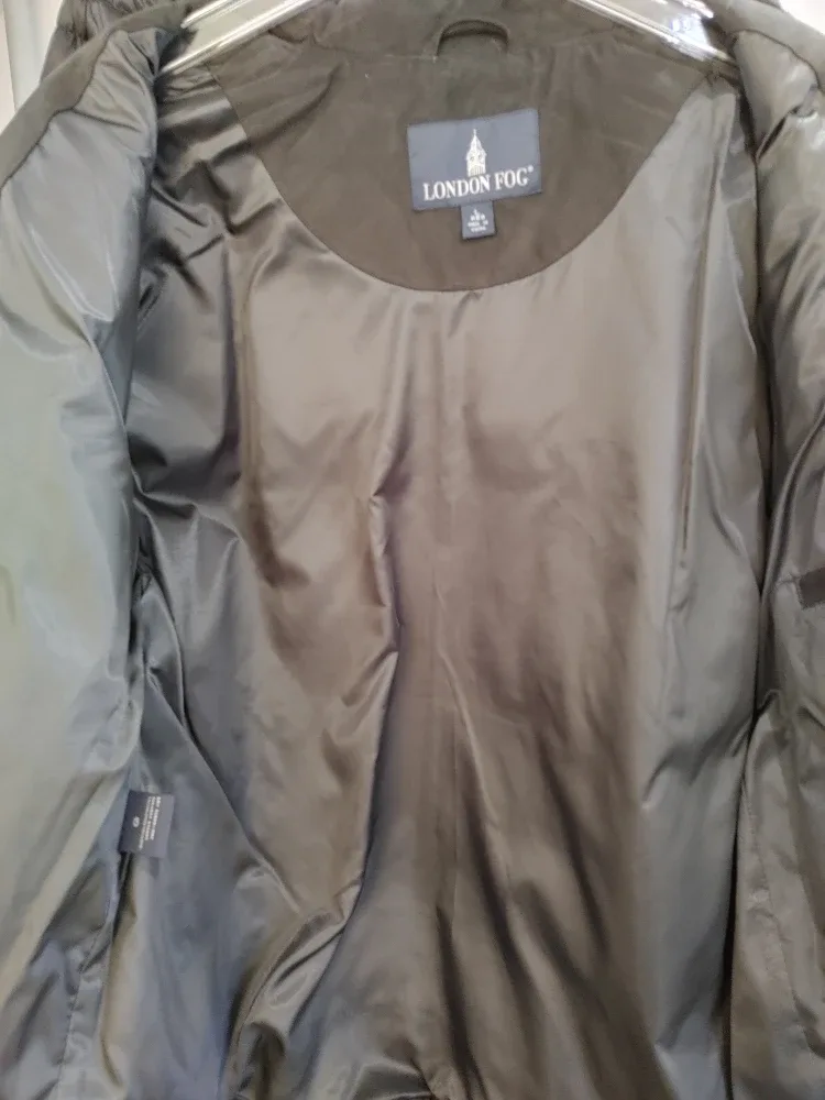 🧡BRAND NEW LONDON FOG BLACK DOWN WINTER JACKET MENS L image indicator(3)