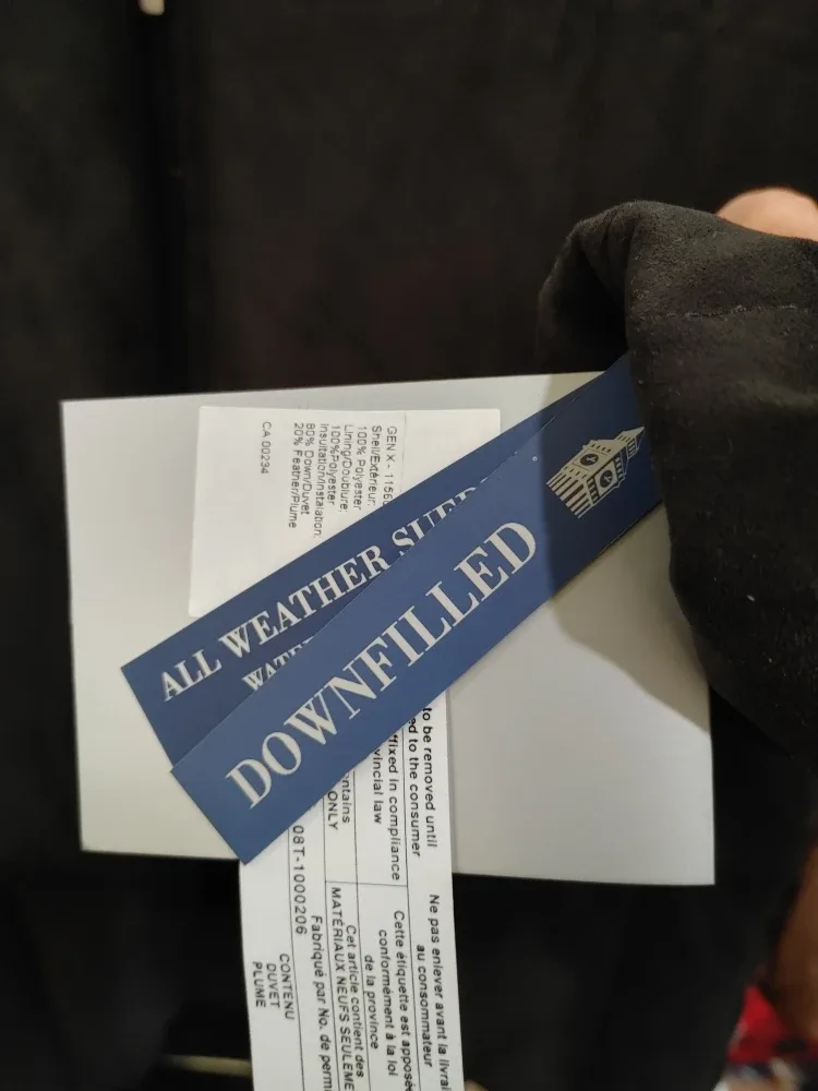 🧡BRAND NEW LONDON FOG BLACK DOWN WINTER JACKET MENS L image indicator(4)