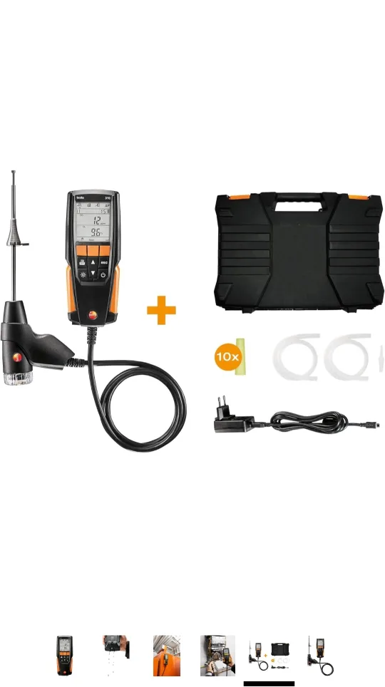 NewTesto 310 Residential Combustion Analyzer Kit thumbnail