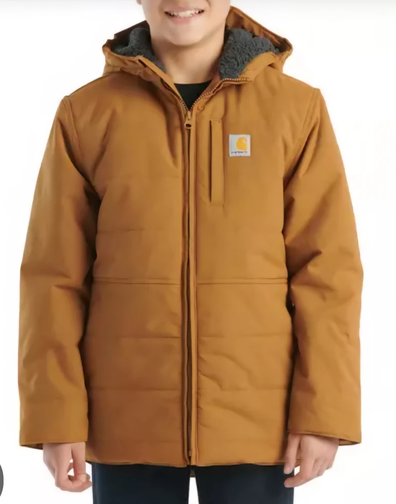 Carhartt Boys' Montana Sherpa Lined Jacket 6 Boys