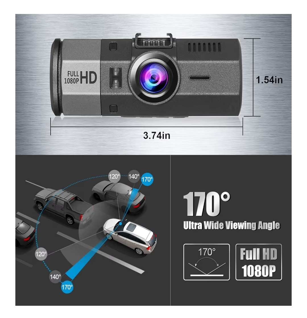 Oasser Dash Cam -  Full HD 1080P - photo 5