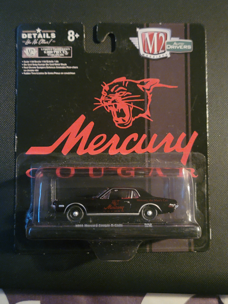 M2 Auto Drivers 1968 Mercury Cougar R-Code