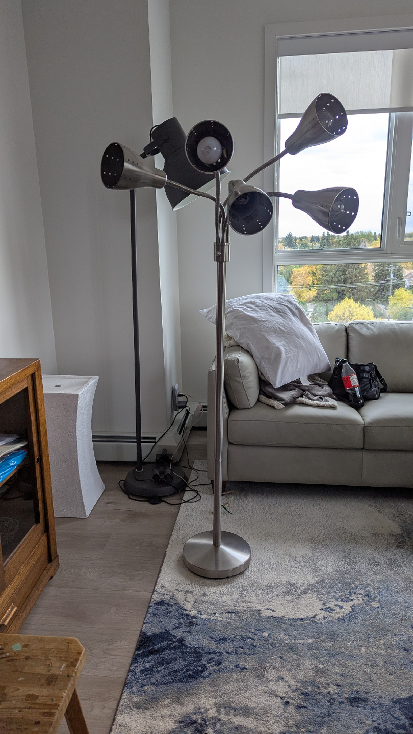 Modern Multi-Head Floor Lamp