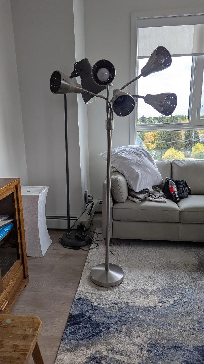 Modern Multi-Head Floor Lamp