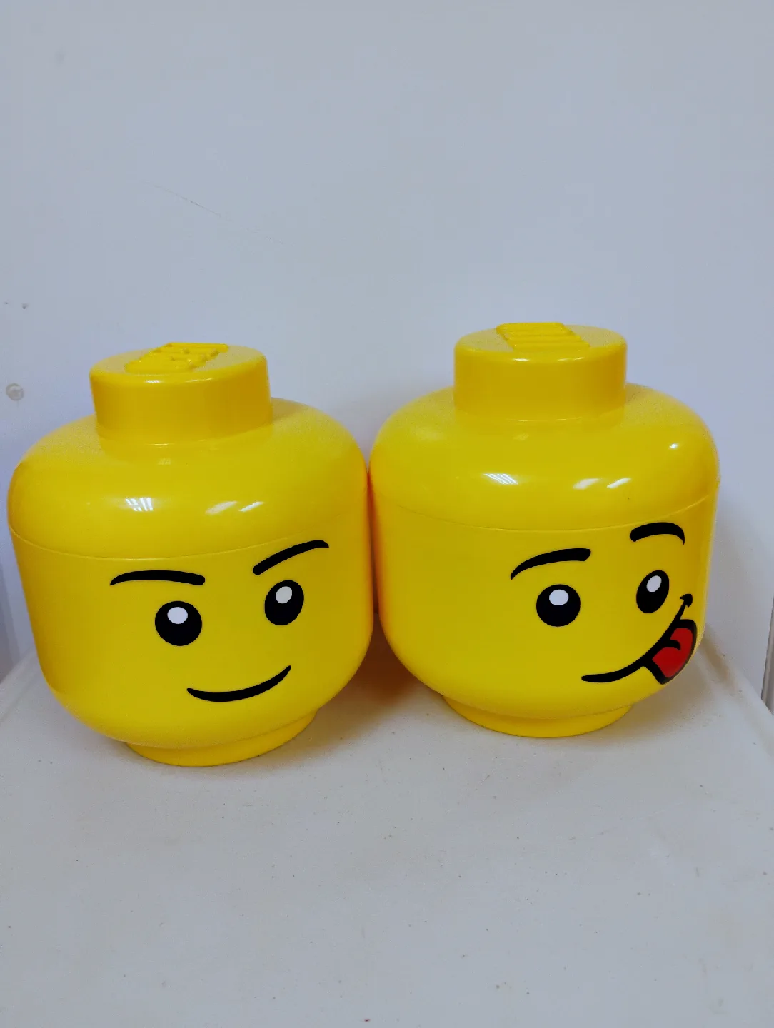 Stackable Lego Head Storage Container image indicator(2)