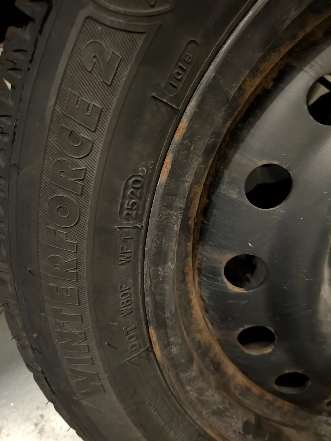 As new Winterforce 2 Winter Tires(2) image indicator(2)