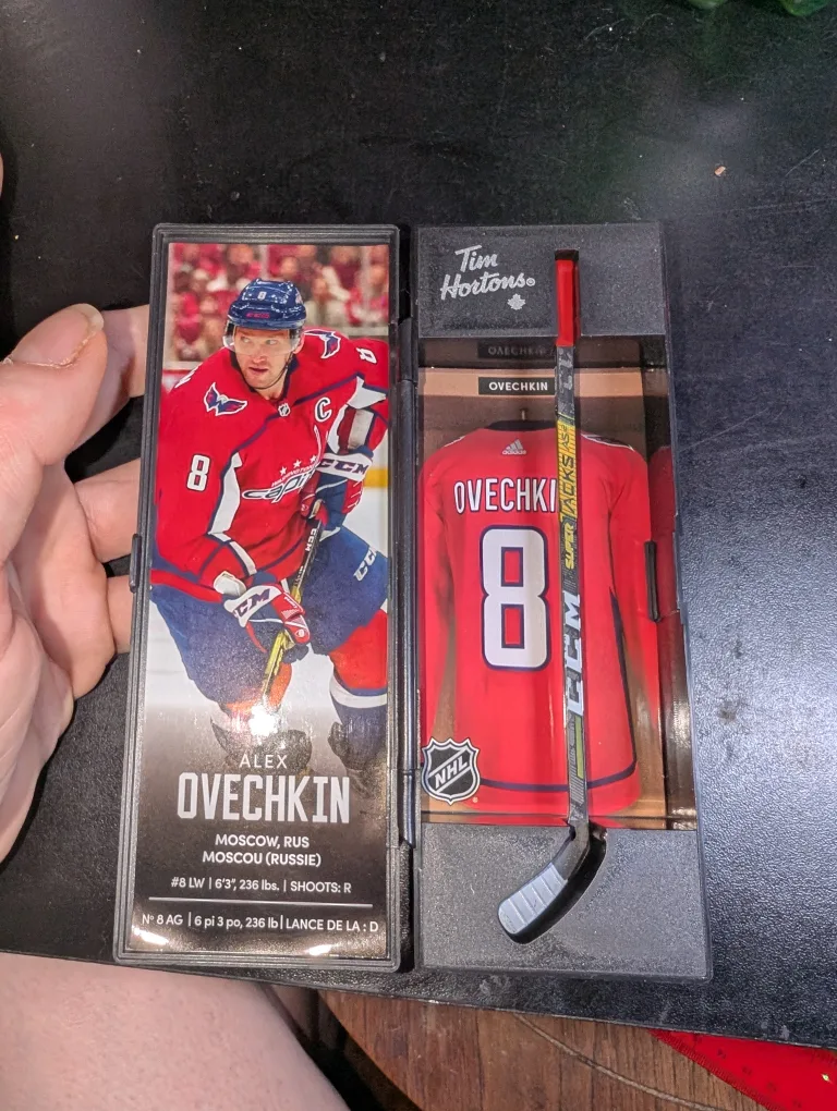 Tim Hortons NHL Superstar Collectable Stick - Ovechkin image indicator(3)