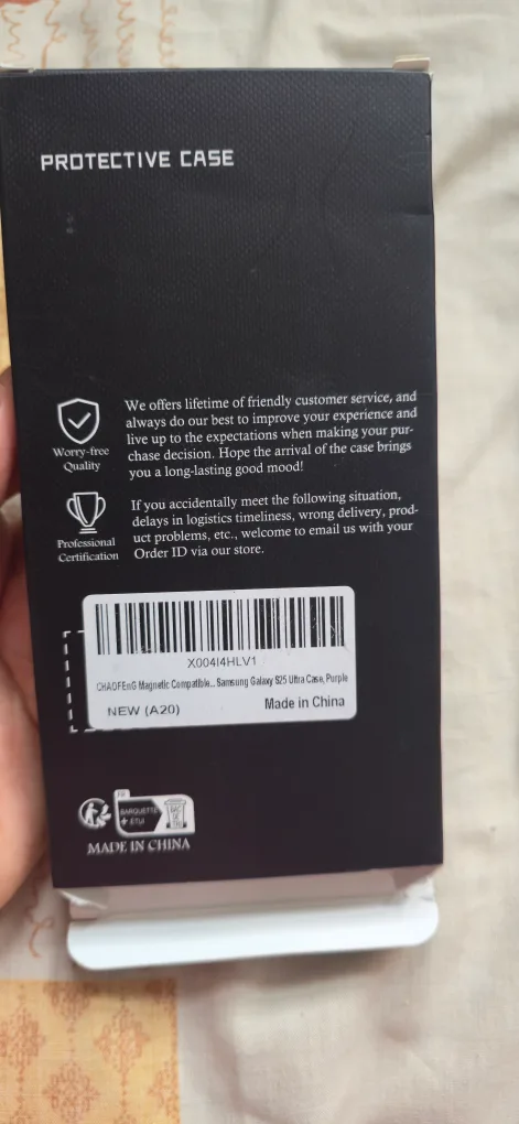 New CHAOFENG Magnetic Samsung S25 Ultra Case - Purple image indicator(2)
