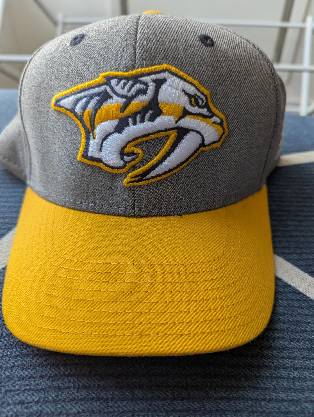 Nashville Predators Baseball Cap - Grey & Yellow
