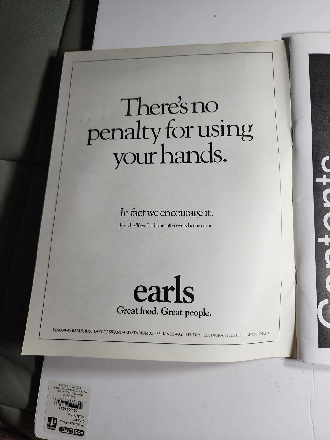 '99 Vancouver Eighty-Sixers Yearbook image indicator(2)