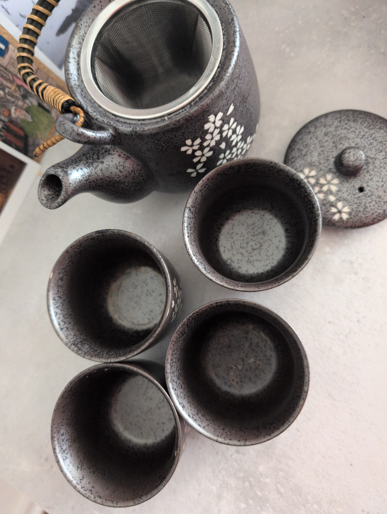 Japanese Tea Set with Teapot & 4 Cups - photo 3
