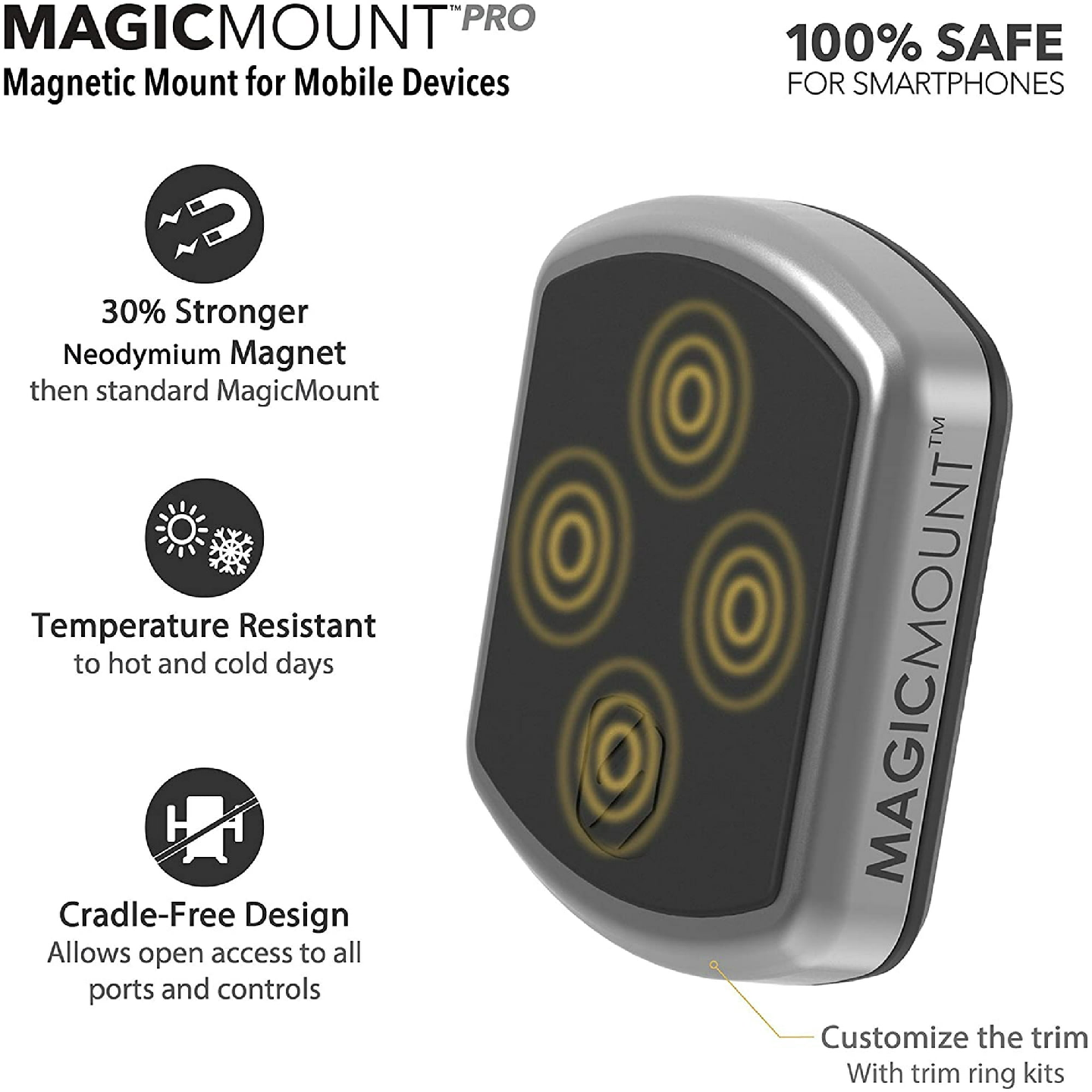 Scosche MagicMount Pro Dash Magnetic Phone Mount - photo 4