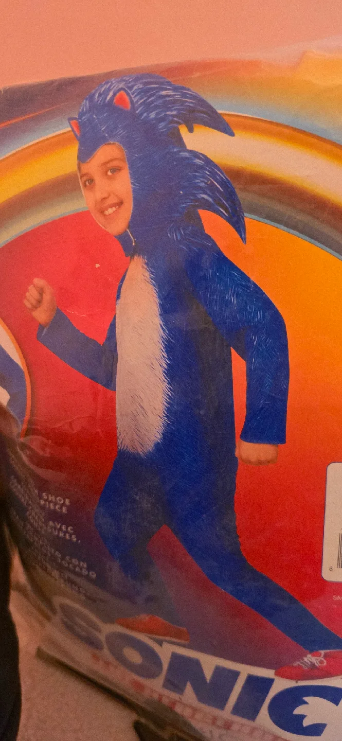 Sonic The Hedgehog Child Costume - Size Small image indicator(2)