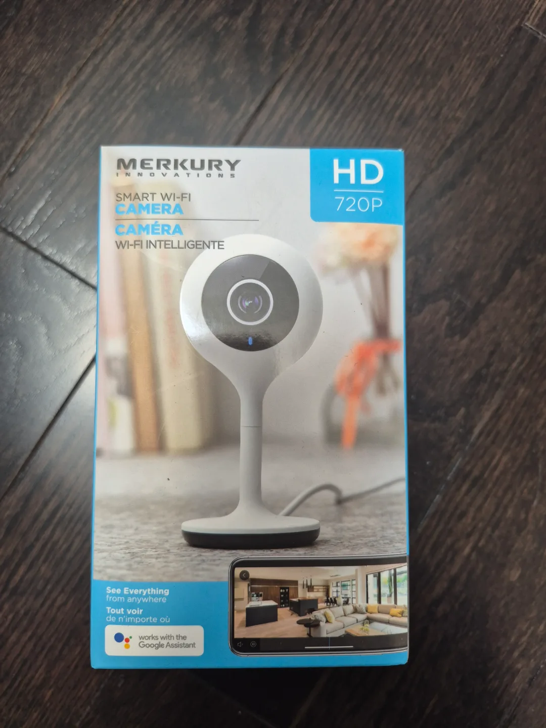 Merkury Innovations Smart Wi-Fi Camera HD 720p - New thumbnail