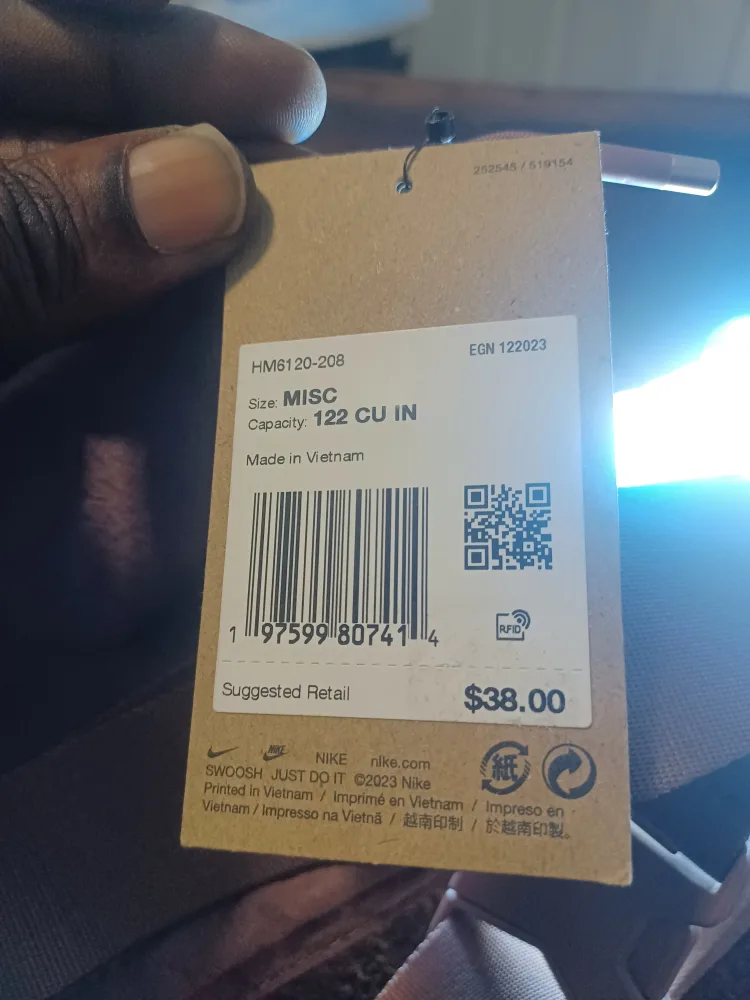 Nike Aura Crossbody Bag 2L Sportswear Bag Waistpack Smokey Mauve image indicator(3)