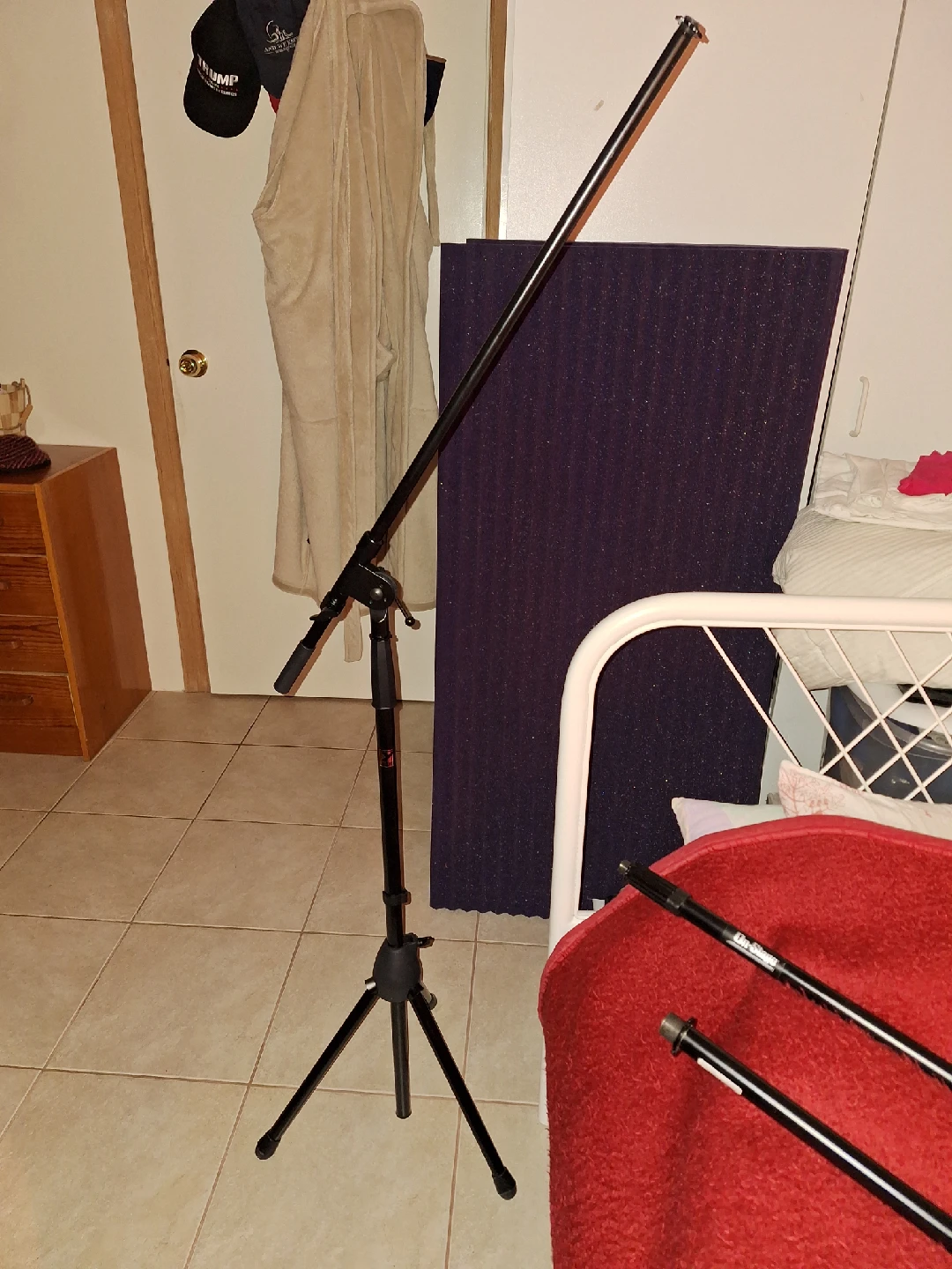 MS206B Tripod Boom Mic Stand