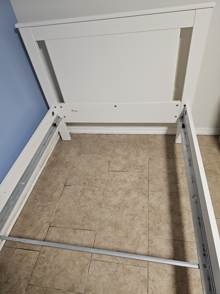 White twin  Bed Frame - photo 4