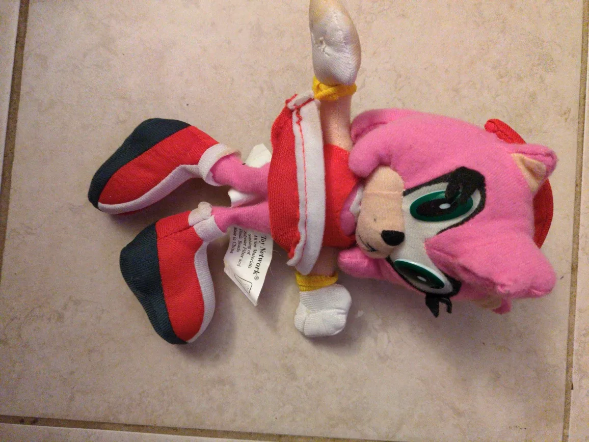 Amy Rose Sonic the Hedgehog Plush Toy