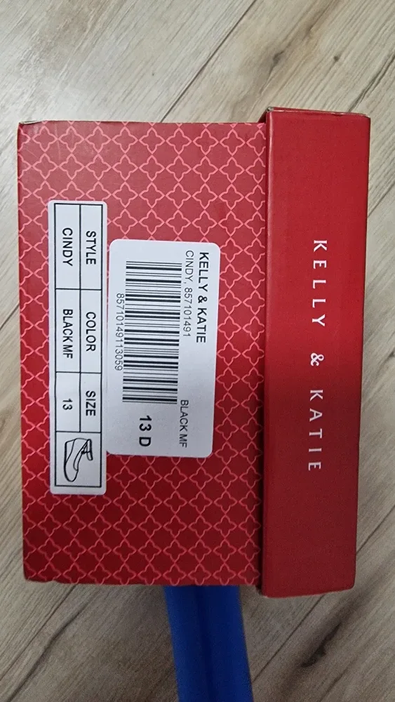 Kids black heal shoes - Size 13 (Kelly & Katie) image indicator(3)