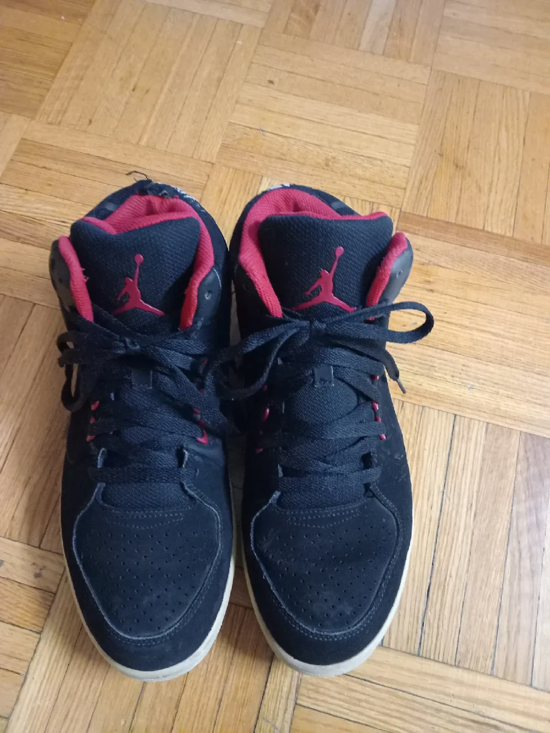 Jordan Flight 45 High Black/Red Sneakers image indicator(2)
