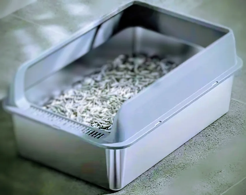 Stainless steel Cat Litter Box thumbnail