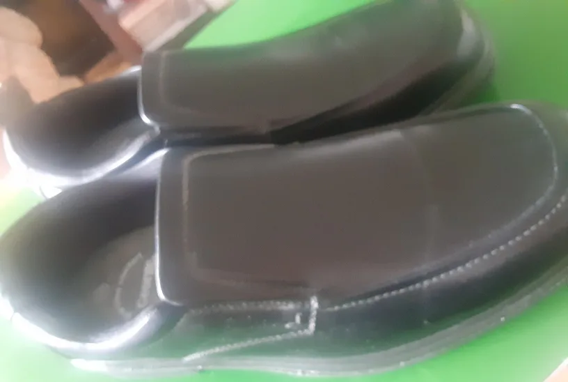 George Everyday Comfort Black Slip-On Shoes - Size 10 image indicator(7)