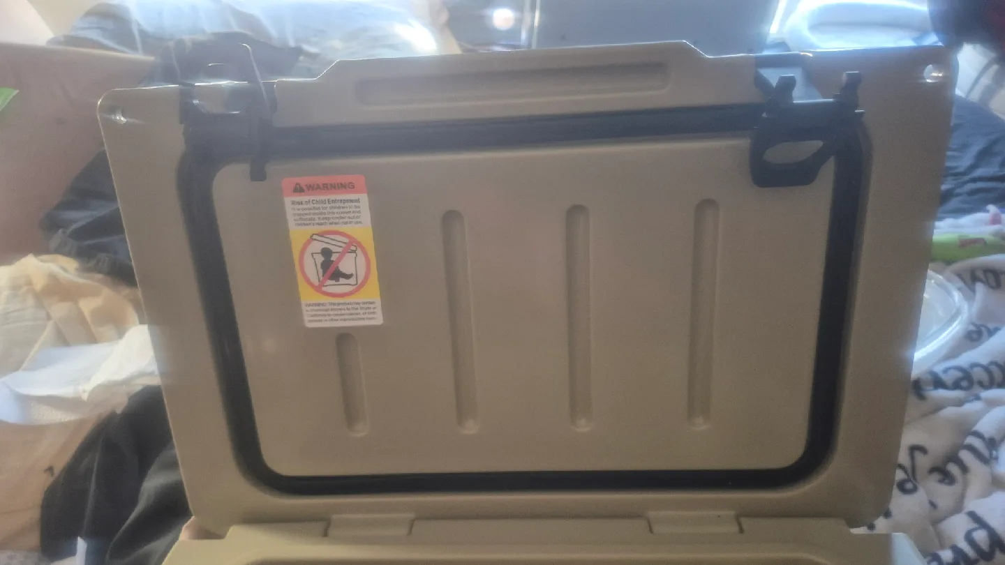 EchoSmile 25 Quart Insulated Portable Cooler - Khaki image indicator(7)